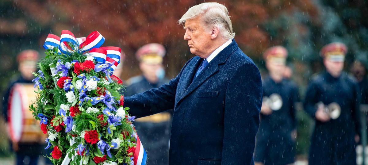 El presidente saliente de EE.UU., Donald Trump.