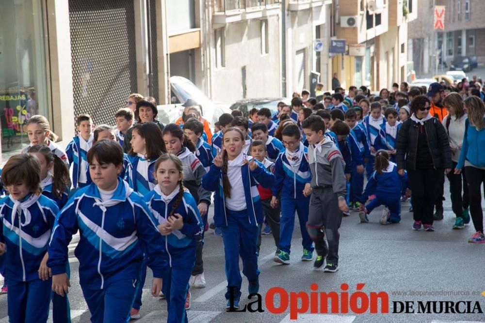 Marcha en el Día del Cáncer Infantil en Caravaca