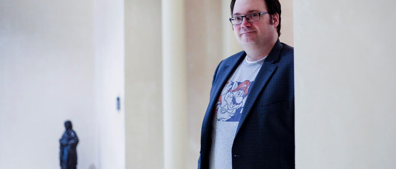 Brandon Sanderson, en Avilés.