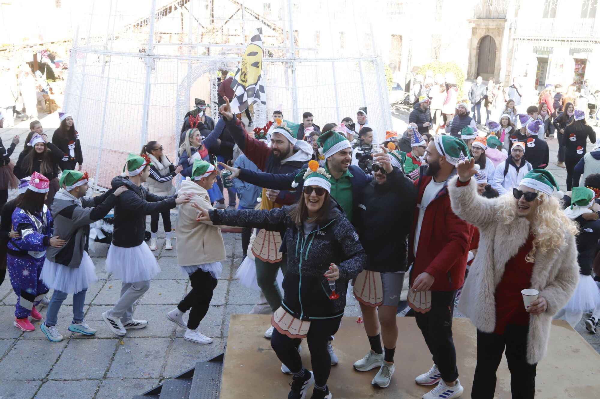 Los juegos del frío de Hinojosa, en imágenes