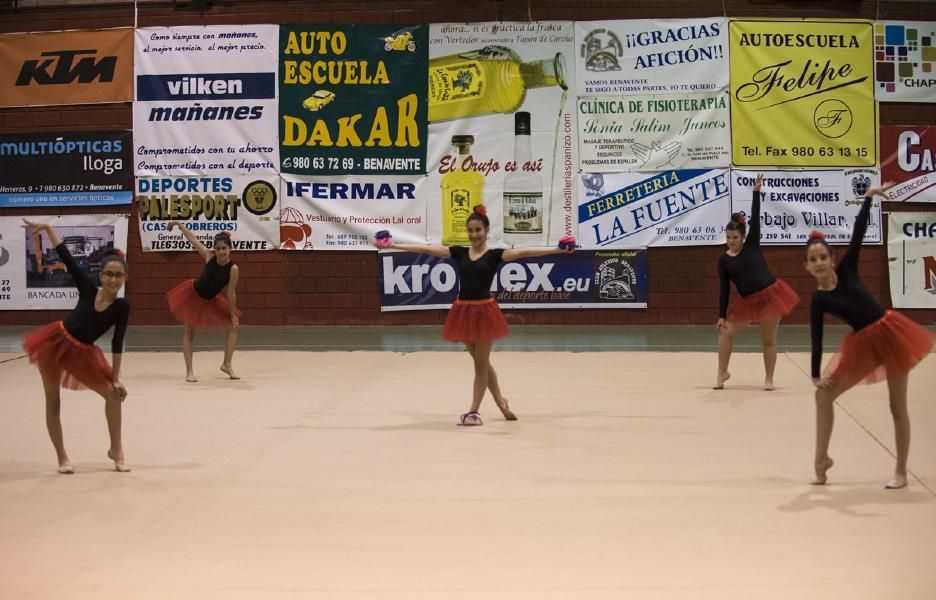 Exhibición de la Escuela de gimnasia rítmica