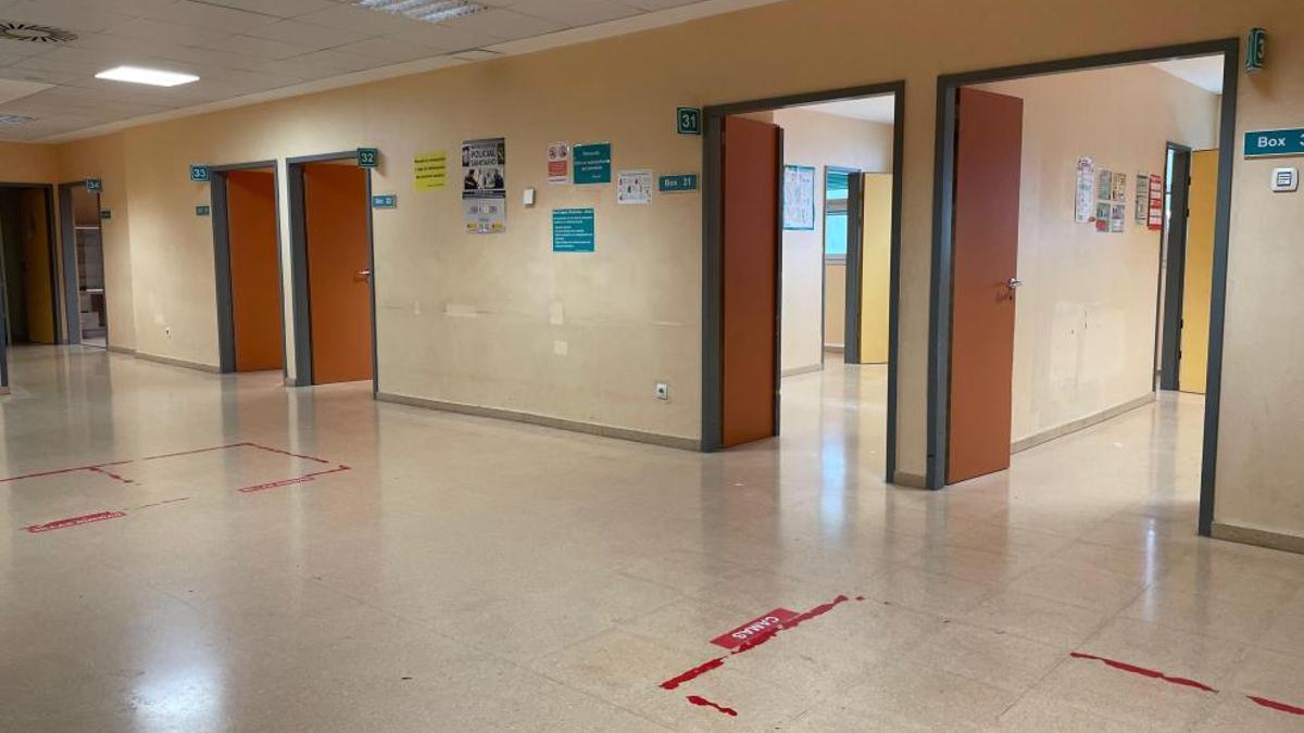 Los trabajos van a permitir mejorar el área de Urgencias del Servet donde se atiende a los pacientes con procesos de Traumatología