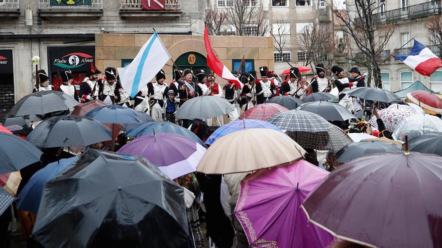 La representación de la Reconquista 2018 aplazada por la lluvia // R. Grobas