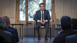 Aragonès, en el encuentro de EL PERIÓDICO: "Sánchez ha debilitado el bloque de la investidura"
