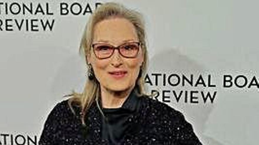 La actriz Meryl Streep.