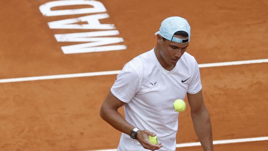 El sorteo del Madrid Open depara un hipotético duelo Nadal-Alcaraz en cuartos