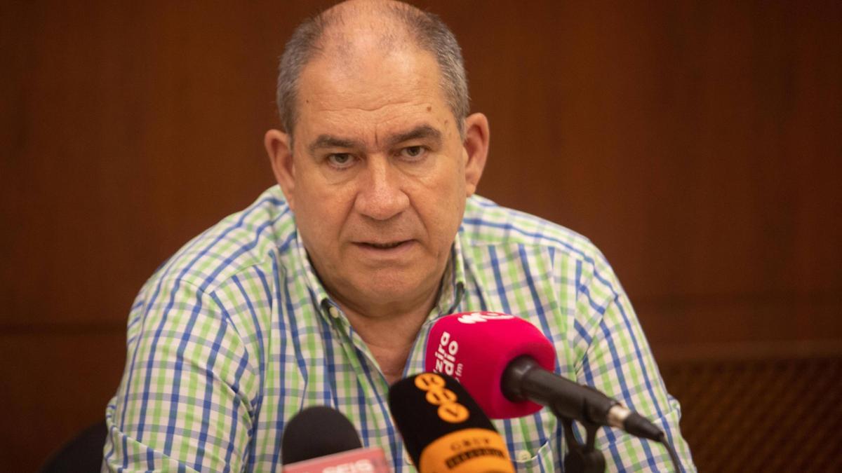 El portavoz de UCIN y teniente de alcalde, Enrique Montalvá, en una imagen de archivo.