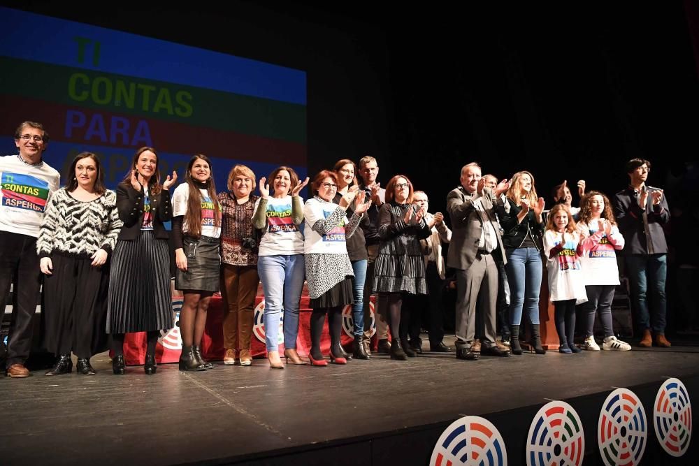 A Radio Conta, en el Rosalía en favor de Asperga