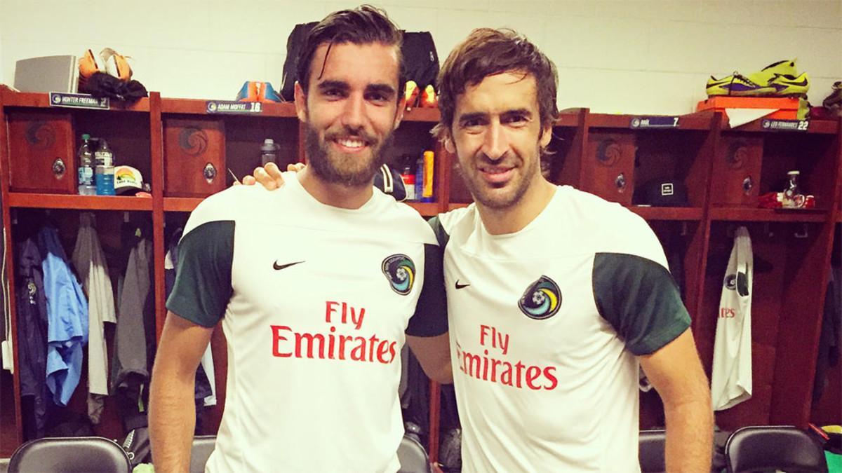 Neeskens coincidió con Raúl en el New York Cosmos