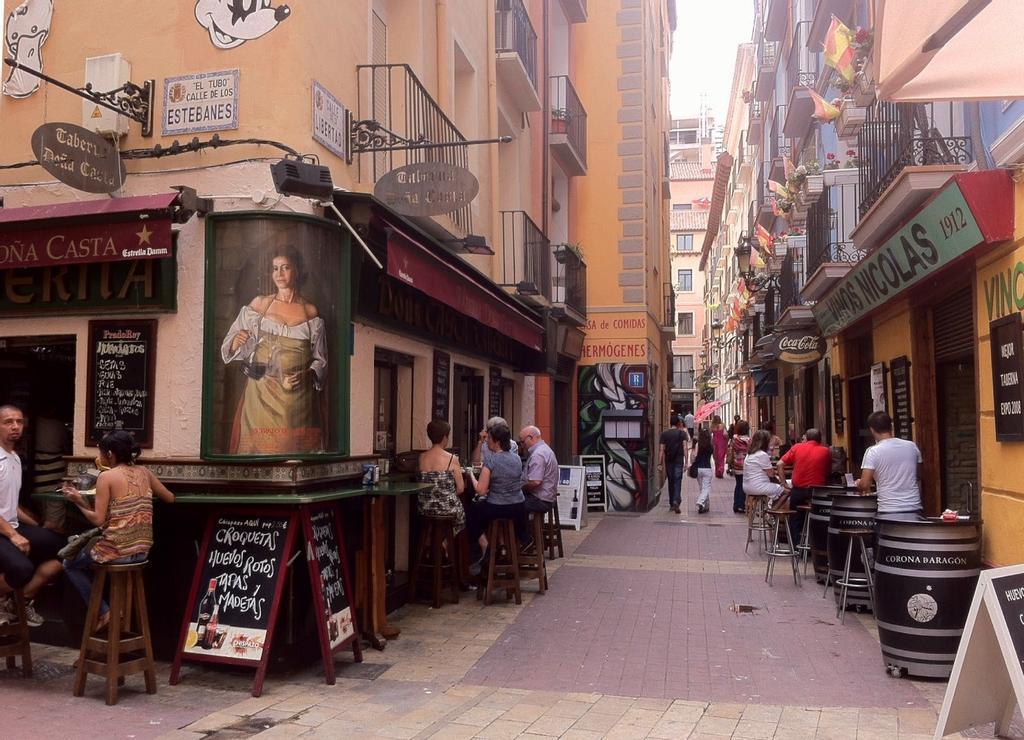 Ruta juepincho, Zaragoza