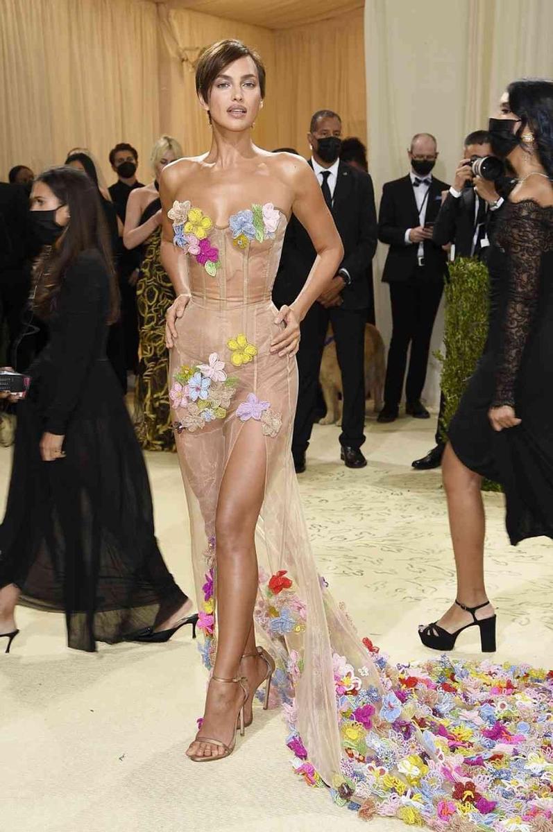 Irina Shaik en la Met Gala 2021