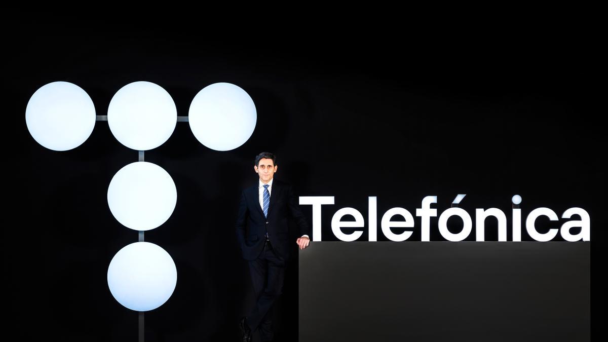 Nueva imagen del logoe de Telefónica.