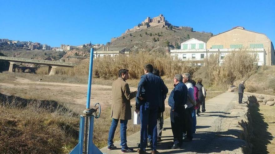 Representants de l’Ajuntament amb el director de l’ACA, en una visita feta a la Coromina | AJUNTAMENT DE CARDONA