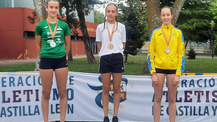 Dos bronces para el Atletismo Zamora en el Campeonato Autonómico Sub-18