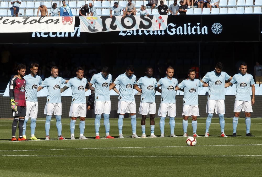 Las mejores fotografías del primer partido de Liga que midió a celestes y a pericos en Balaídos.