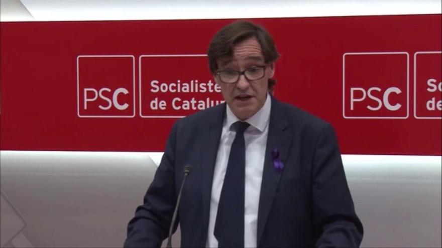 Salvador Illa assegura que el PSC parla de Catalunya com a nació «des del segle passat»