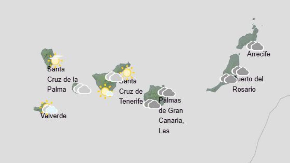 Predicción del tiempo en Canarias (del 27abril al 3 de mayo)