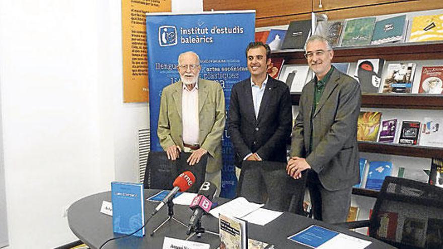 Anthony Bonner, Antoni Vera y Albert Soler, en la presentación.