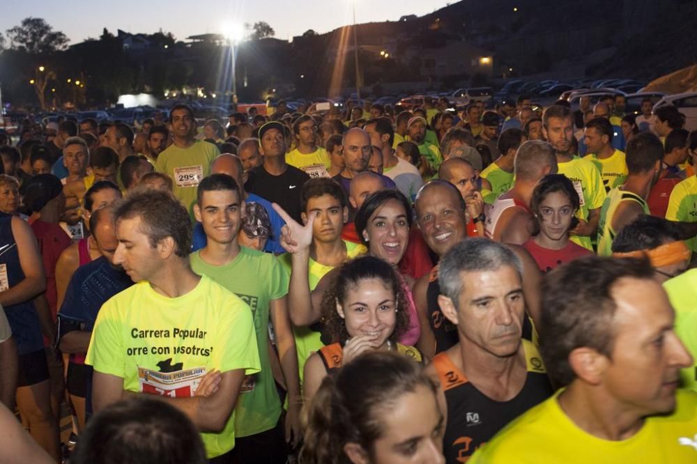 Carrera bajo la luna en Bolnuevo