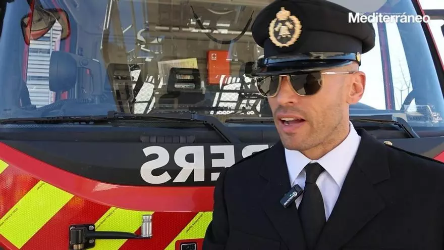 TESTIMONIO: José Andrés Luján, bombero de Castelló: "Si tienes vocación, es el mejor trabajo del mundo"