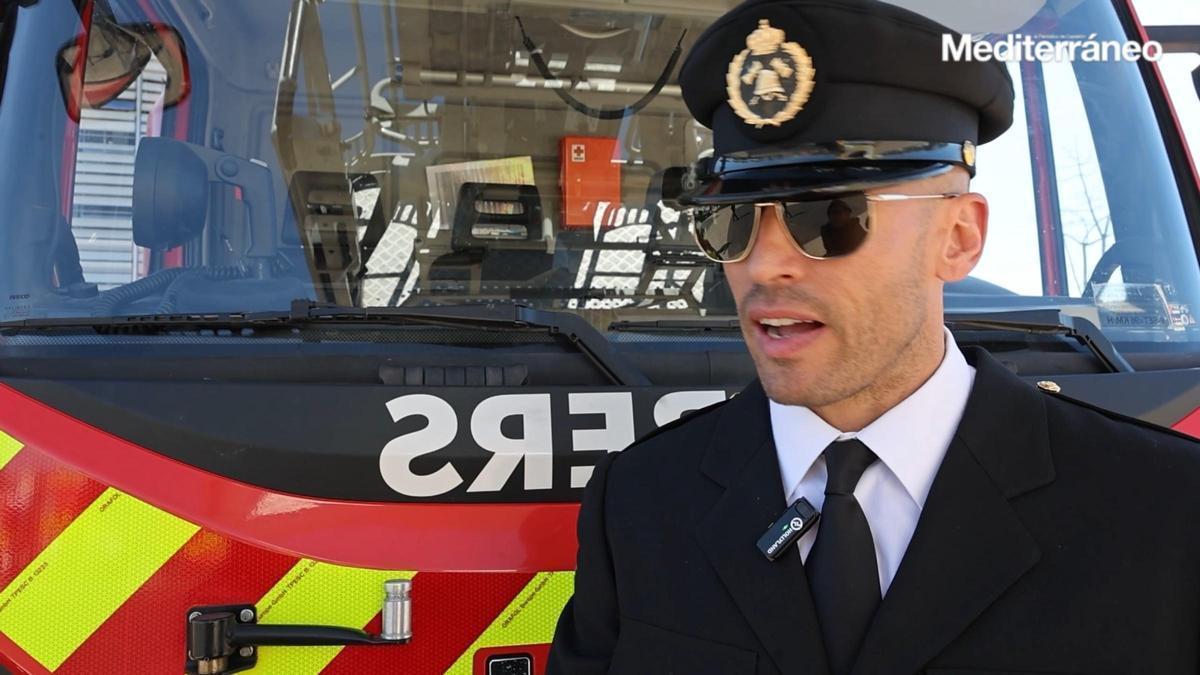 TESTIMONIO: José Andrés Luján, bombero de Castelló: "Si tienes vocación, es el mejor trabajo del mundo"