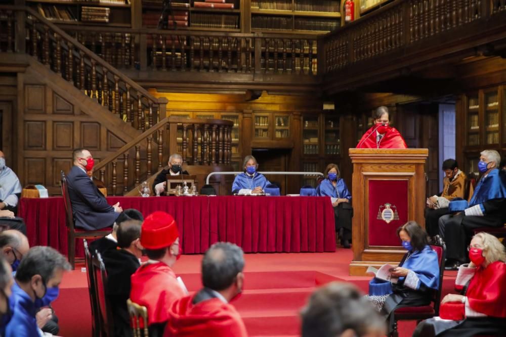 Acto de inauguración del nuevo curso académico en la Universidad de Oviedo