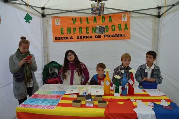 Escolars berguedans celebren el Mercat de les Cooperatives Escolars