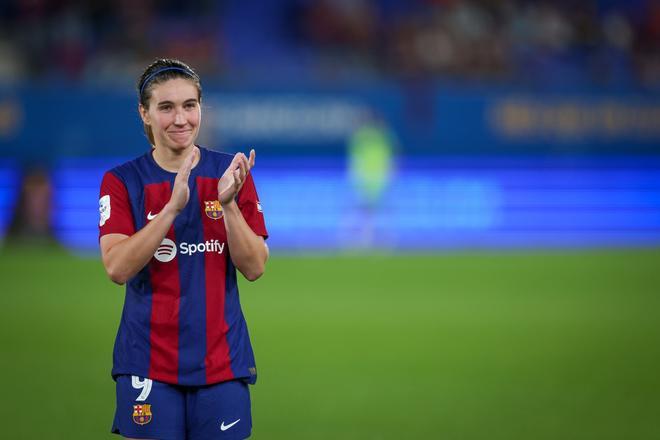 Liga F: FC Barcelona - Betis, el partido de despedida de Sandra Paños, Mariona Caldentey y Jonatan Giráldez, en imágenes