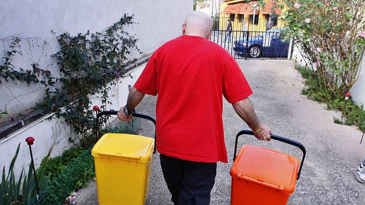 Imatge d&#039;arxiu de Vilablareix, un dels municipis que ja té instaurat un sistema porta a porta.