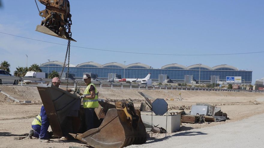 Una sentencia multiplica por diez la indemnización por ocupar un suelo junto al aeropuerto de Alicante-Elche