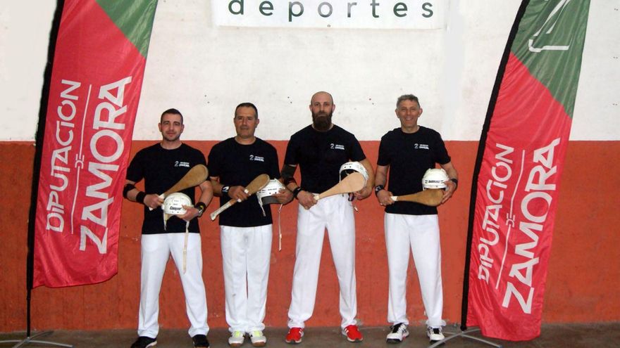 PELOTA | Barroso y Prieto ganan a José y Martín en el frontón San Atilano