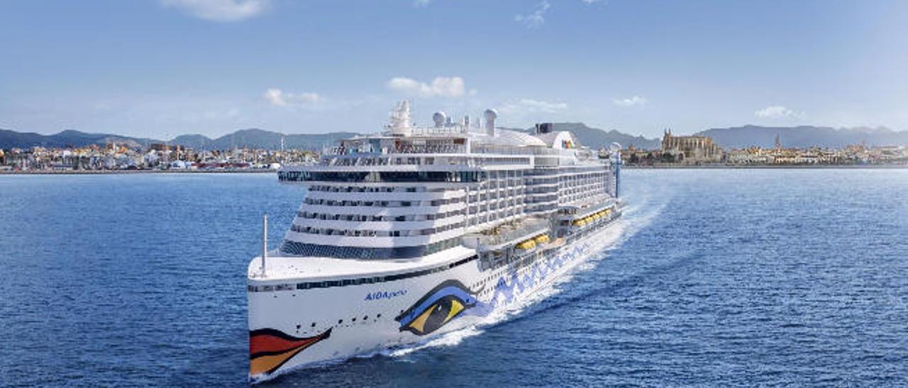La naviera Aida Cruises promociona el turismo de bicicletas en la Isla