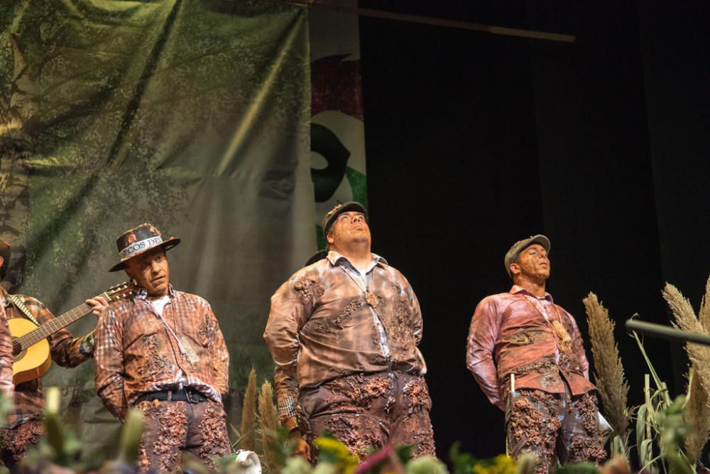 La murga malagueña 'Los secos del Rocío'.