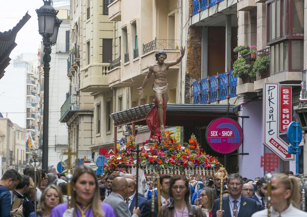 El Encuentro no procesiona en Alicante el Domingo de Resurrección.