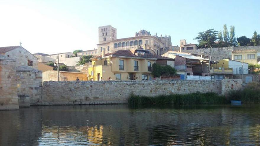 Vista general del casco antiguo de Zamora