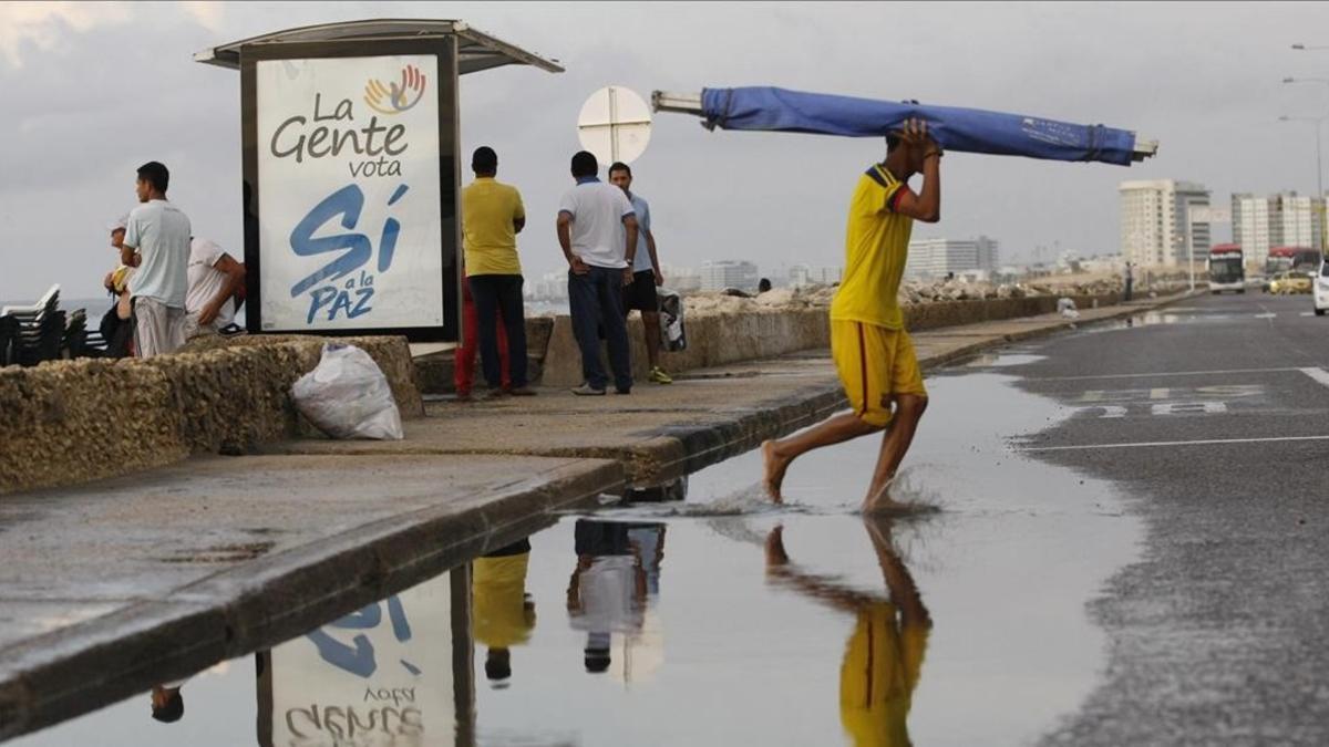 Publicidad cara al plebiscito en Cartagena