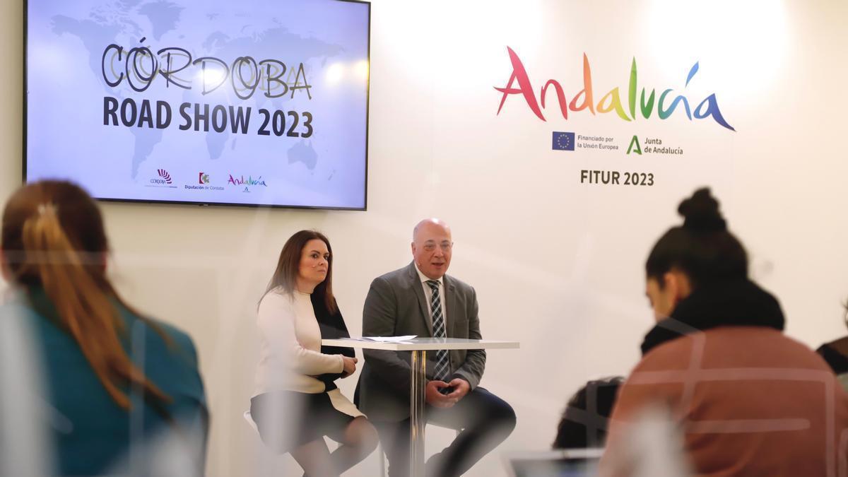 Presentación en Fitur de la estrategia de promoción de la provincia de Córdoba para 2023 bajo la marca Córdoba Road Show.
