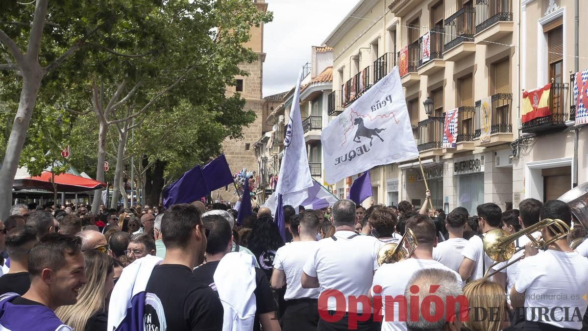 Las peñas caballistas toman las calles de Caravaca