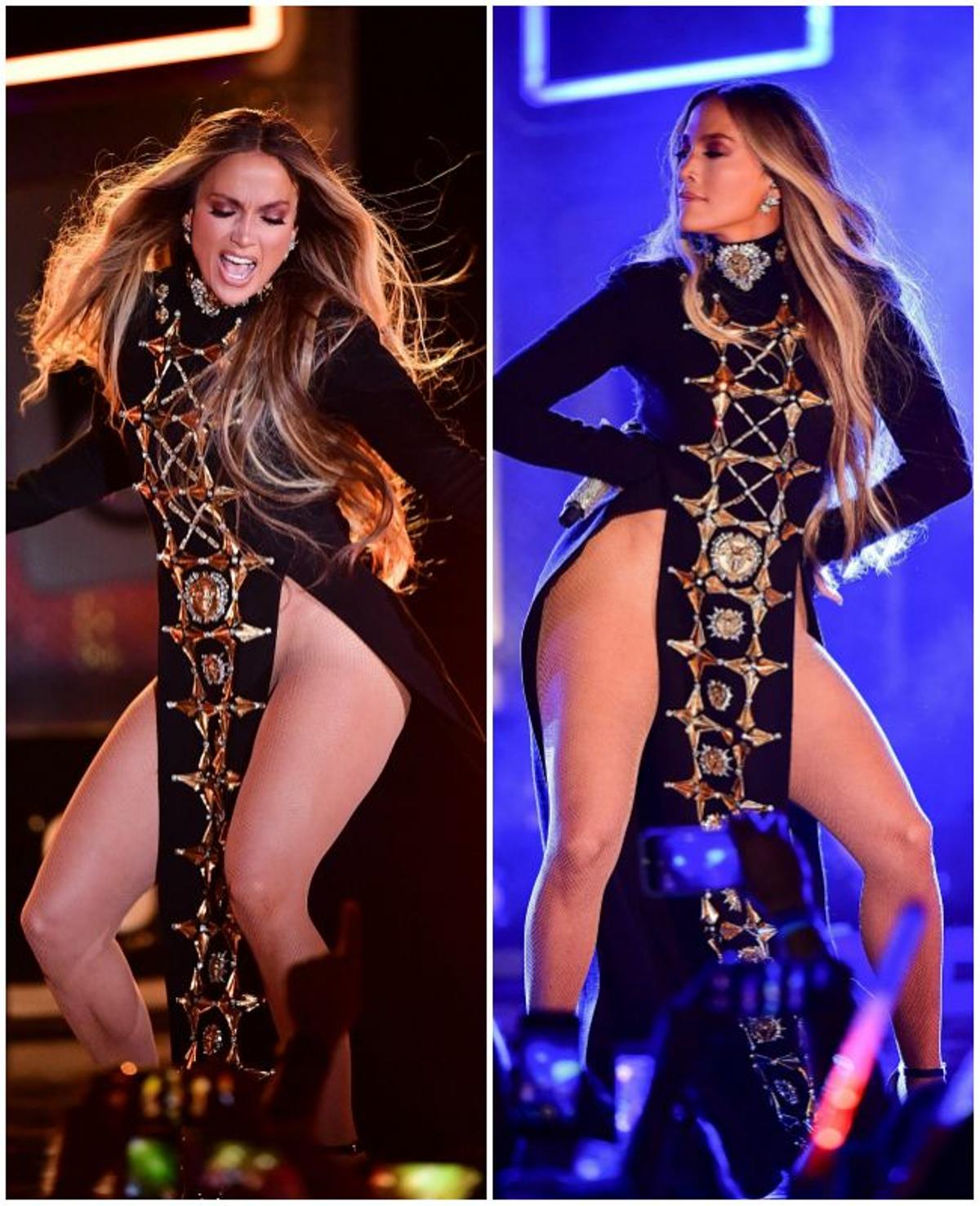 Jennifer Lopez con vestido de Fausto Puglisi