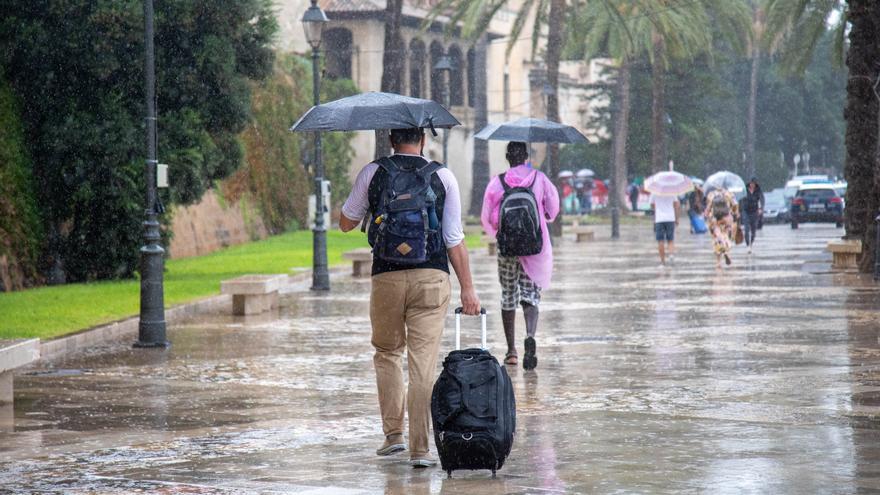 Tiempo en Mallorca | Domingo con alerta amarilla por fuertes lluvias