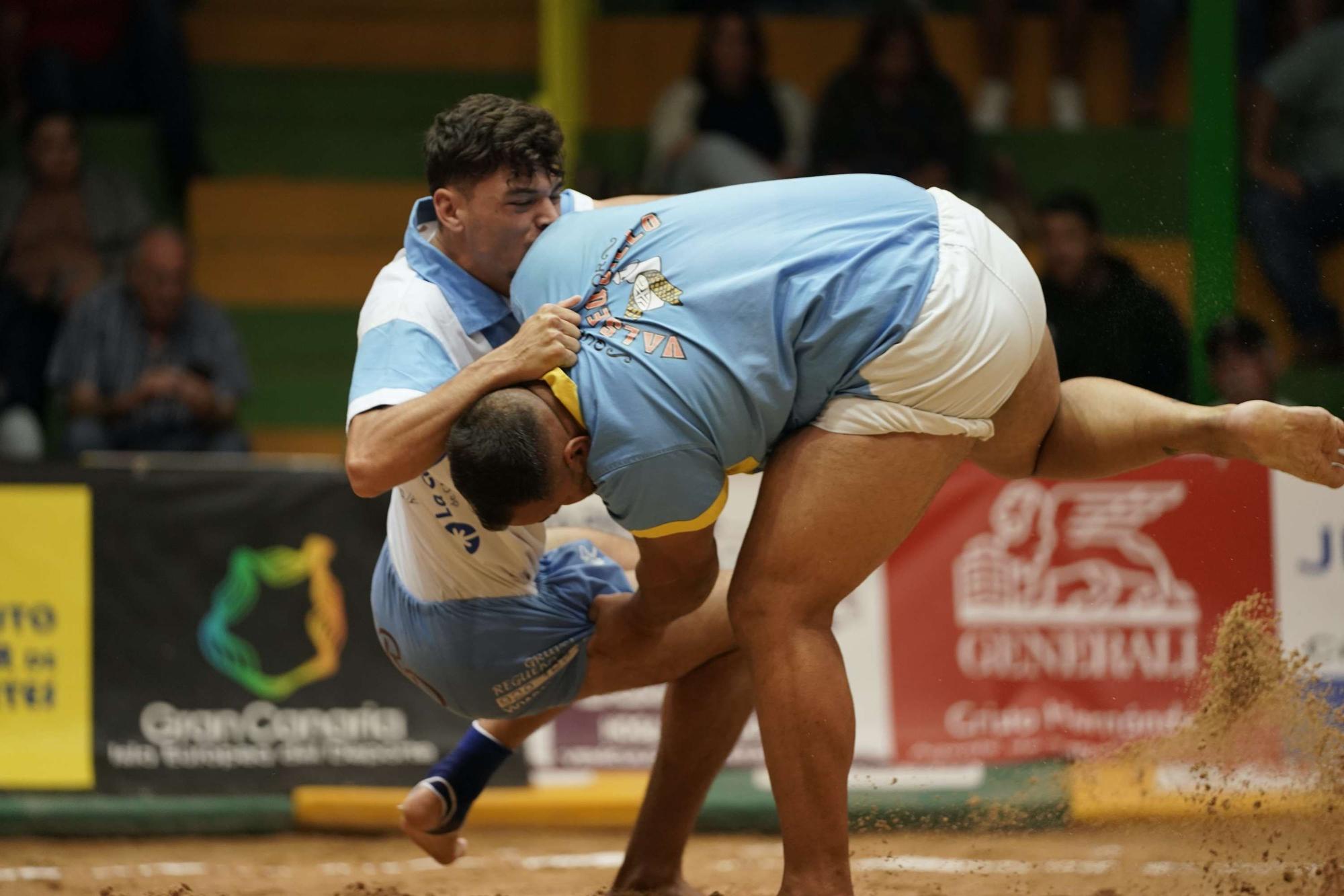 Luchada entre Almogarén Queso Flor Valsequillo y Santa Rita Autos Roso, final de tercera categoría