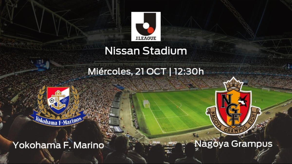 Jornada 33 de Liga Japonesa J1: previa del encuentro Yokohama F. Marinos - Nagoya Grampus