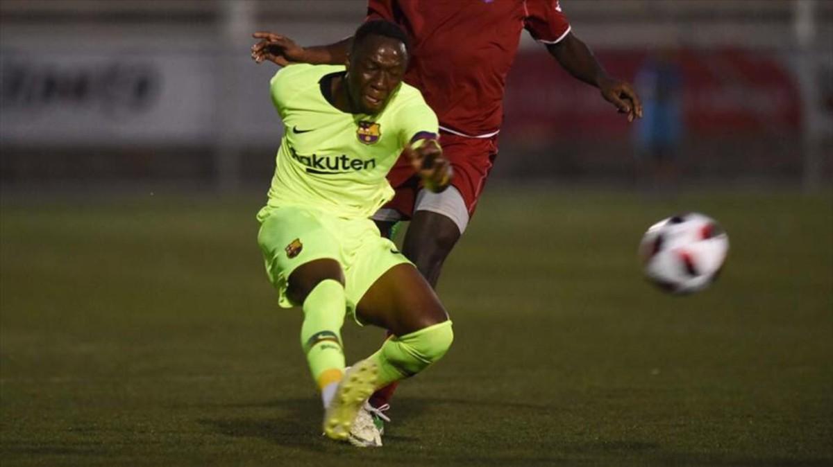 Ballou Tabla marcó el único gol del Barça B
