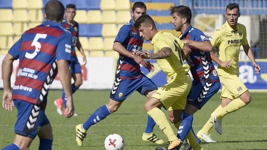 El Villarreal B deja escapar el liderato ante un férreo rival