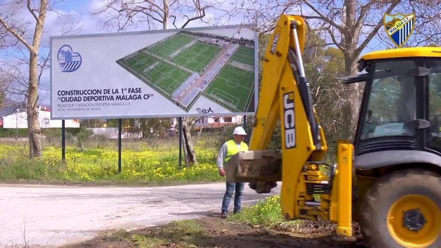 Comienzan las obras de la futura La Academia del Málaga CF