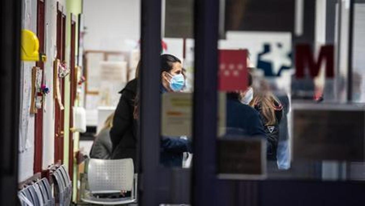 Imagen de un centro de salud en Madrid.