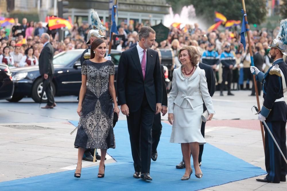 Premios Princesa de Asturias 2018: La alfombra azul en el Teatro Campoamor