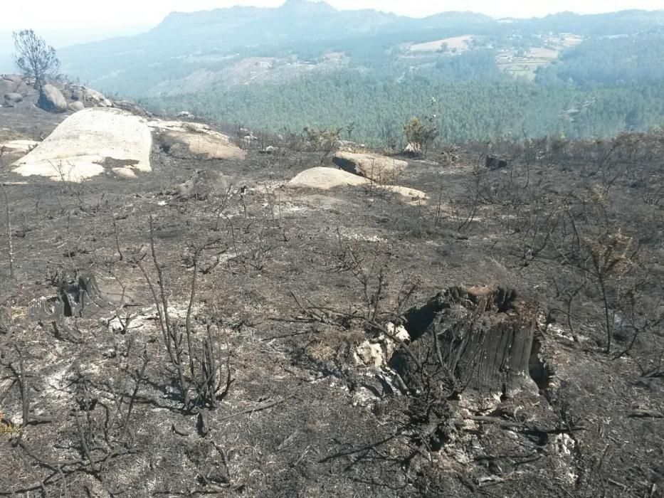 Incendio en Gondomar