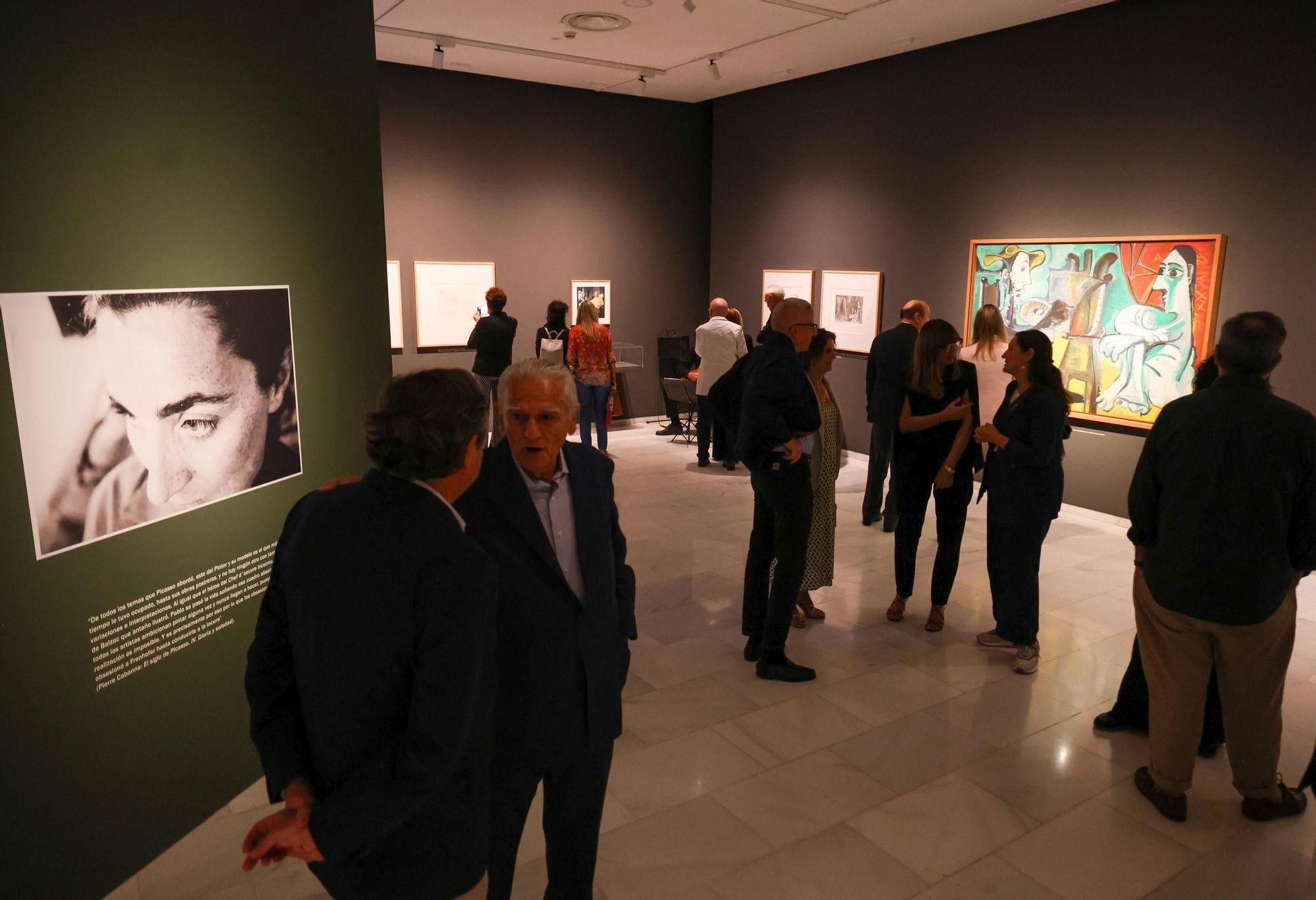 Picasso y la modelo