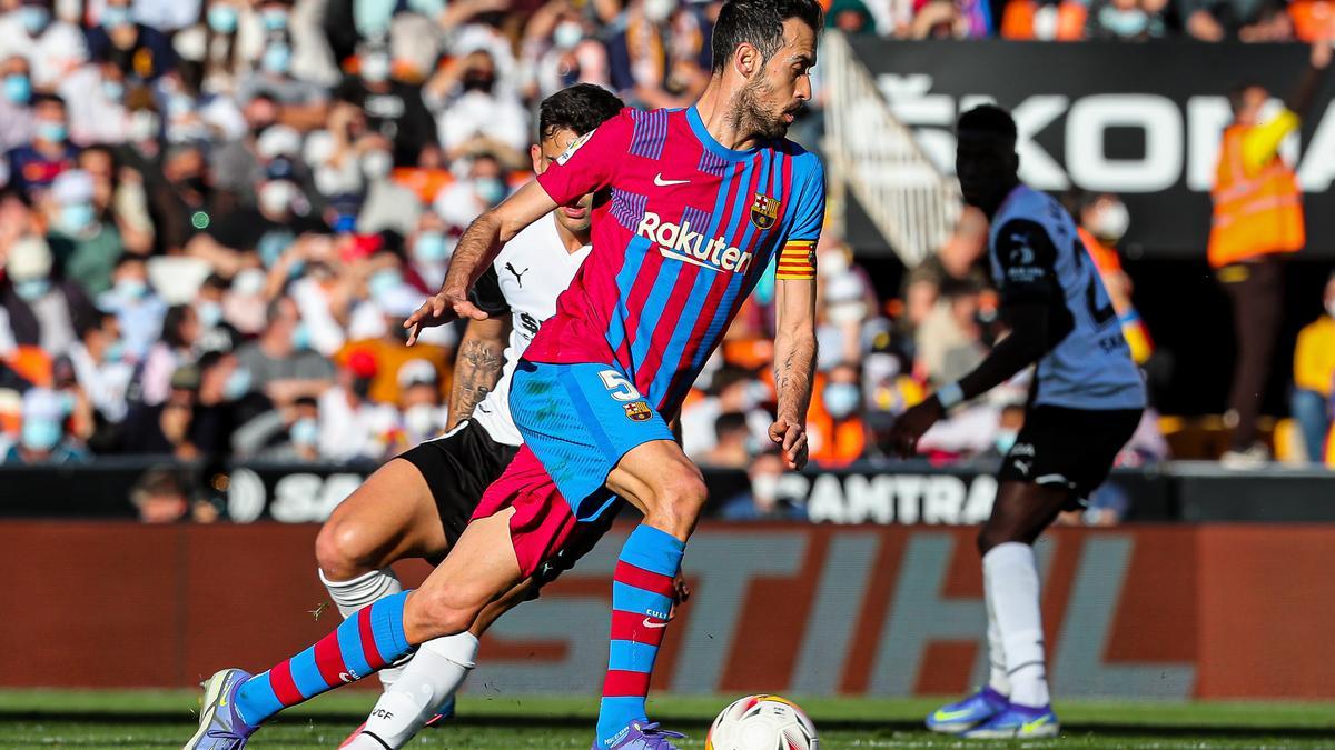 Sergio Busquets, capitán del Barça